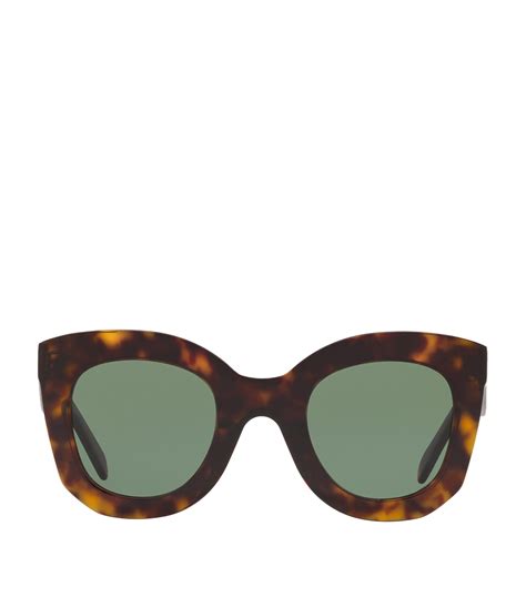 celine tortoiseshell sunglasses|celine eyewear rectangular sunglasses.